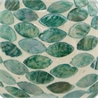 Sunny Decorative Ball Set of 3- Capiz Shell Details- Green Ceramic 12 Inch