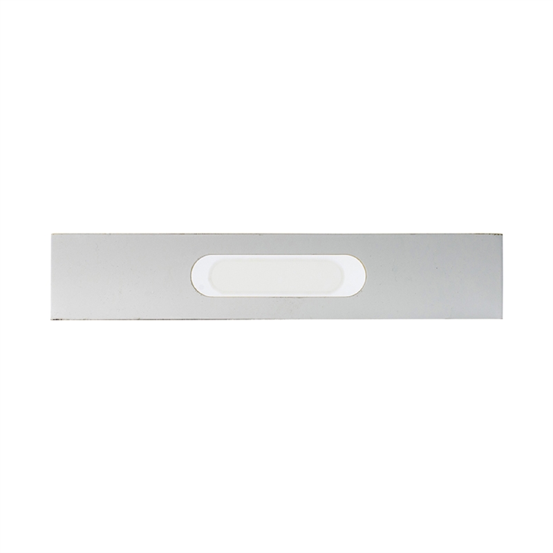 Decorative Tray- Gold Dragonfly- Cutout Handles- White Acrylic 16 Inch