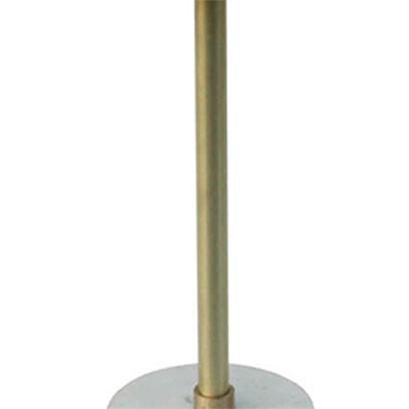 Lima Side End Table- 12 Inch Round Black Agate- Marble Cylinder Base