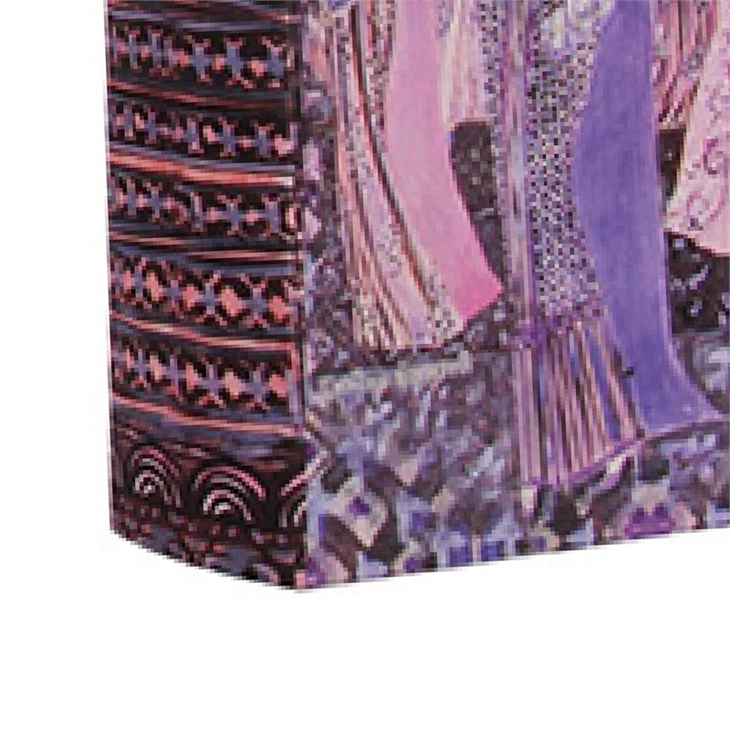 Meer Faux Book Storage Box Set of 3- Pink Black Fashion Illustrations- Silk