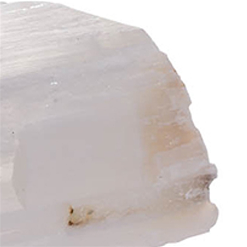 Tabletop Decor- Rectangular Shape- White Natural Selenite- 11 Inch