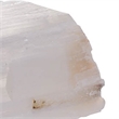 Tabletop Decor- Rectangular Shape- White Natural Selenite- 11 Inch