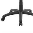 Swivel Stool with 18-23 Inch Adjustable Height- Round Black Vinyl Seat