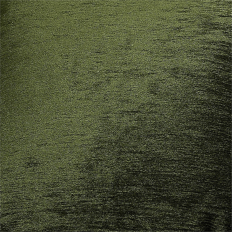 Dey Throw Pillow Cover- Deep Forest Green Velvet Luxe Shine- 20 Inch Square
