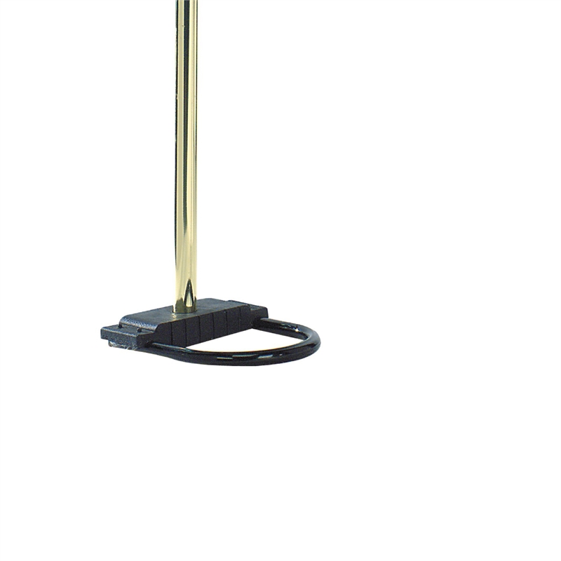 Kyle Arch Floor Lamp- Adjustable Arms- 4 Square Crystal Shades- Black- Gold