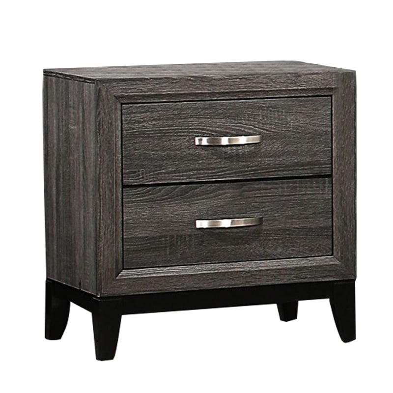 Queen Bedroom Set- 4 Piece Set with Nightstand- Dresser- and Chest