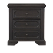 Queen Bedroom Set- Drawer Storage- Gray- 3 Piece Set with 2 Nightstands