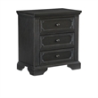 Queen Bedroom Set- Drawer Storage- Gray- 2 Piece Set with Nightstand