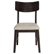 Caty 5pc Round Dining Table Set with 4 Chairs- 2 Drop Leaves- Brown