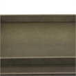 Koi 3pc Nested Serving Tray Set- Faux Shagreen Texture- Bronze Wood