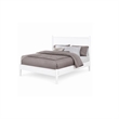 2pc King Bedroom Set- White Wood- Nightstand