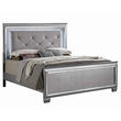 3pc King Bedroom Set- Gray Wood- 2 Nightstands