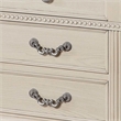 2pc King Bedroom Set- Antique White Wood- Nightstand