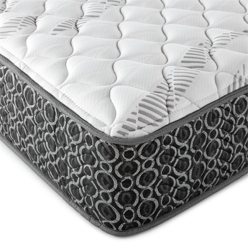 Ayes Hybrid King Mattress- Tight Top- Tencel Blend Cover- White 11 Inch