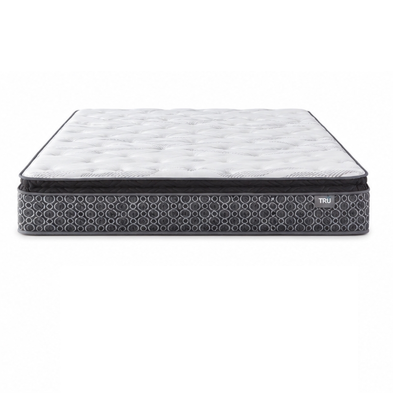 Ayes Hybrid Full Mattress- Pillow Top- Quilted Tencel Cover- White 11 Inch
