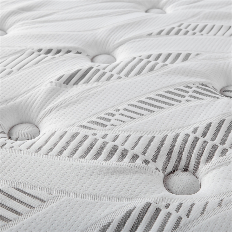 Ayes Hybrid Full Mattress- Pillow Top- Quilted Tencel Cover- White 11 Inch