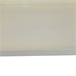 Diana Serving Tray with Integrated Handles- White Polyurethane 19x14