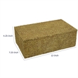 Suzie Decorative Box with Lid and Storage- Gold Textured Resin 12 Inch