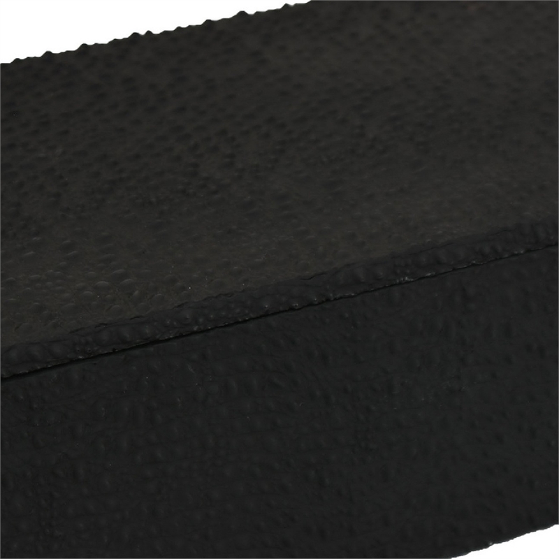 Suzie Decorative Box- Lid and Storage- Textured Black Resin 12 Inch