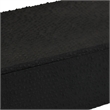 Suzie Decorative Box- Lid and Storage- Textured Black Resin 12 Inch