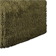 Appi Modular Square Ottoman- Compressed Foam- Olive Green Faux Fur 27 Inch