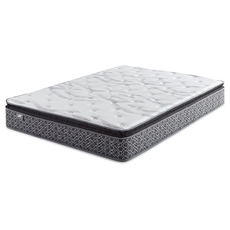 Somy Full Mattress- Pillow Top- Memory Foam- White Bamboo Cover 13 Inch