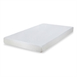 Aysa Full Size Mattress- Memory Foam- White Polyester Cover- 6 Inch