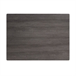 Sesa Dining Table- 48 Inch Rectangular Top- Trestle Base- Gray and White