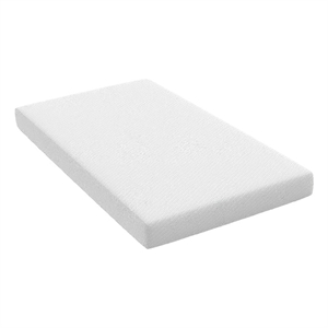 Aysa Twin Size Mattress- Memory Foam- White Polyester Cover- 10 Inch