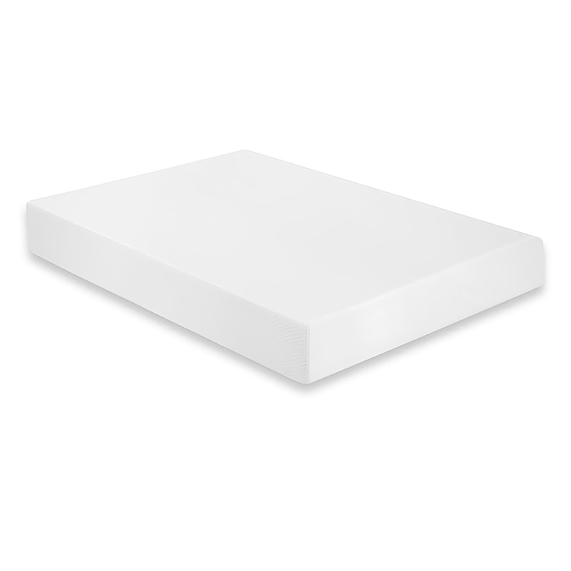 Aysa King Size Mattress- Memory Foam- White Polyester Cover- 12 Inch