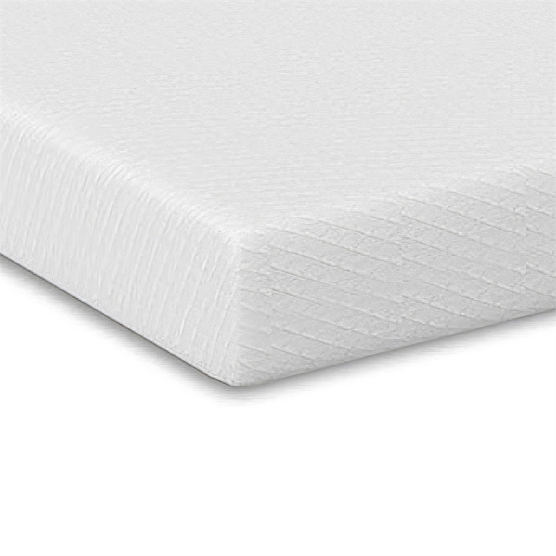 Aysa Full Size Mattress- Memory Foam- White Polyester Cover- 12 Inch