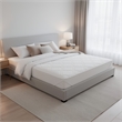 Aysa Full Size Mattress- Memory Foam- White Polyester Cover- 12 Inch
