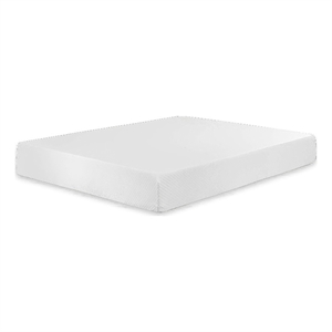 Aysa Full Size Mattress- Memory Foam- White Polyester Cover- 12 Inch