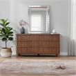 Pali Dresser Mirror- Faux Crystal and Acrylic Diamond Border- 32x47