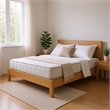 Lape Queen Mattress- 3 Layer Gel Memory Foam- Motion Isolation- Gray 6 Inch