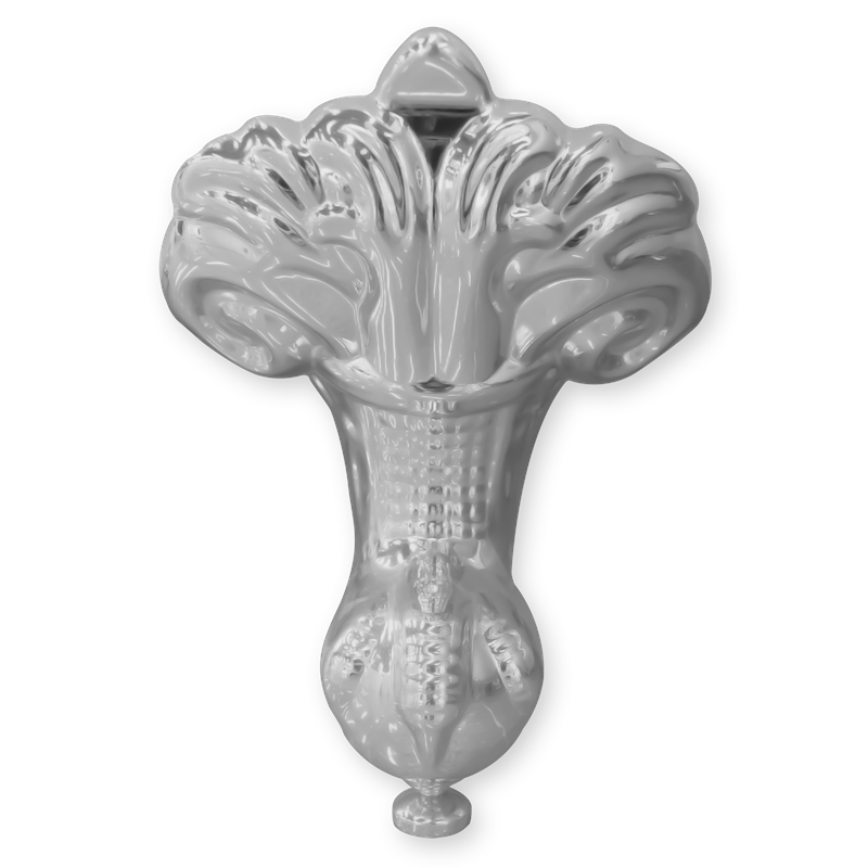 Valley Acrylic 55 X27 X32 Single Slipper Clawfoot Tub Brushed Nickel Feet