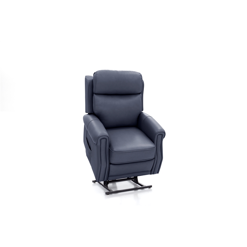 Barcalounger Lance Power Lift Recliner w/ Heat in Sorrento Ocean