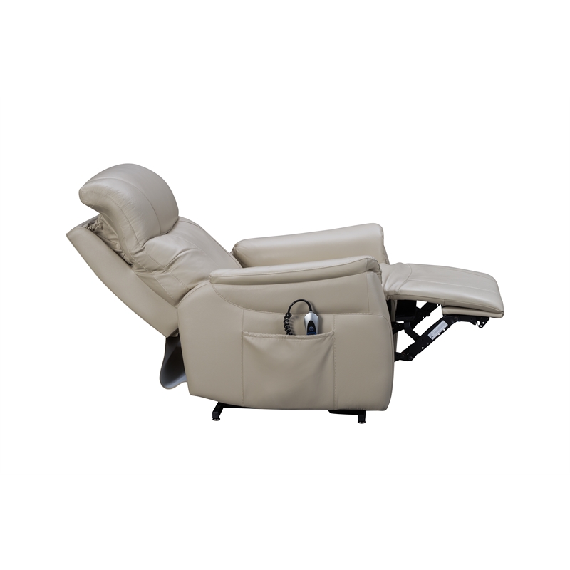 Barcalounger Leighton Power Lift Recliner in Laurel Cream