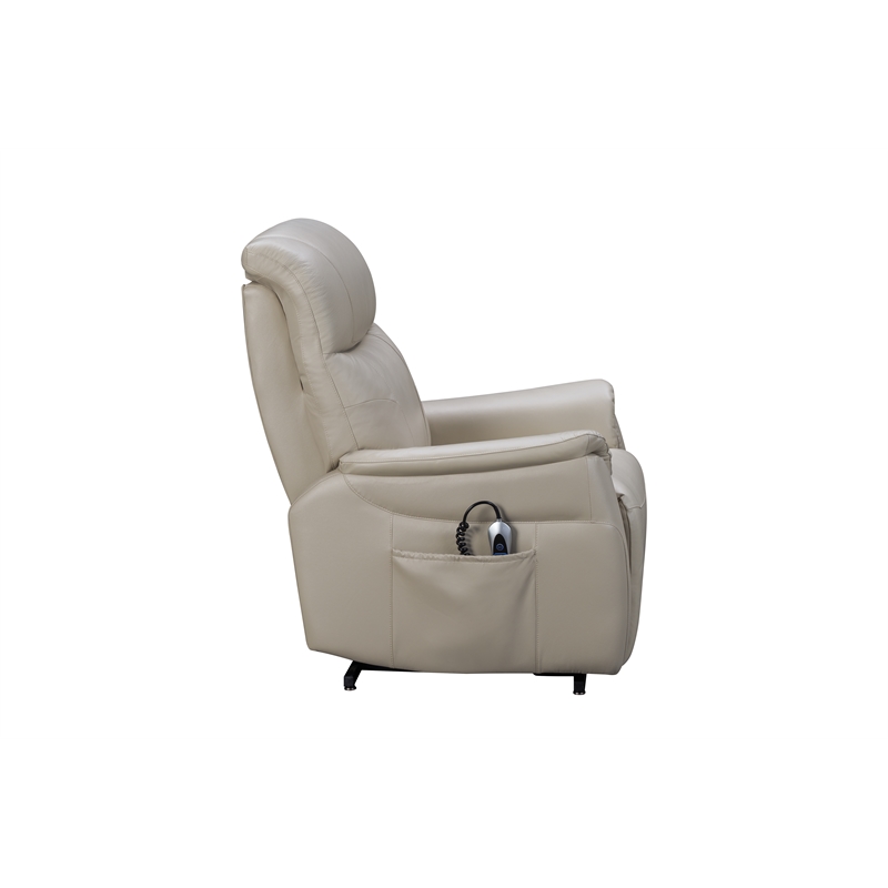 Barcalounger Leighton Power Lift Recliner in Laurel Cream