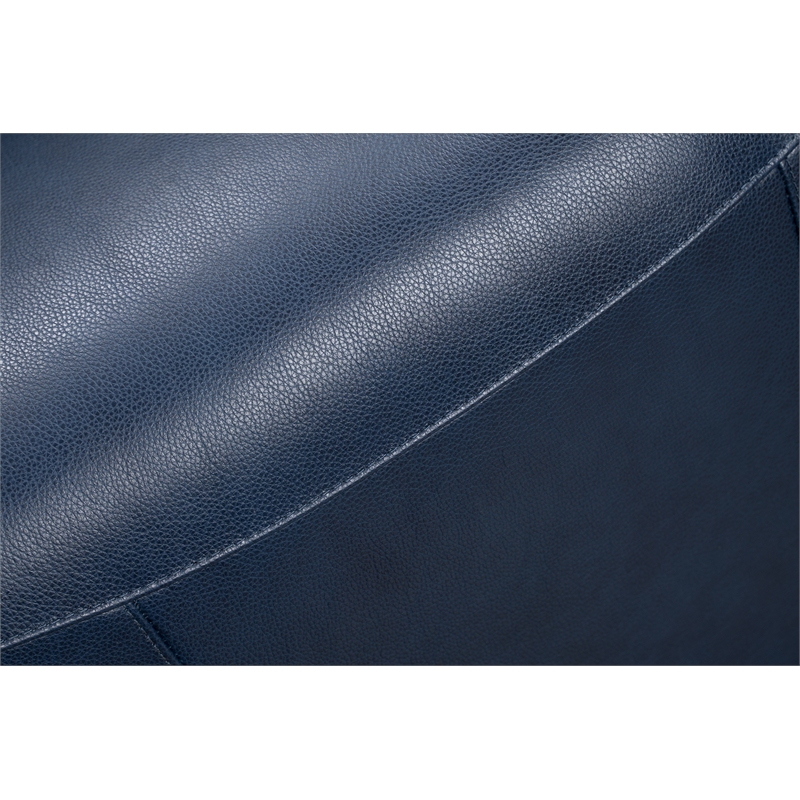 Barcalounger Leighton Power Lift Recliner in Marco Navy Blue