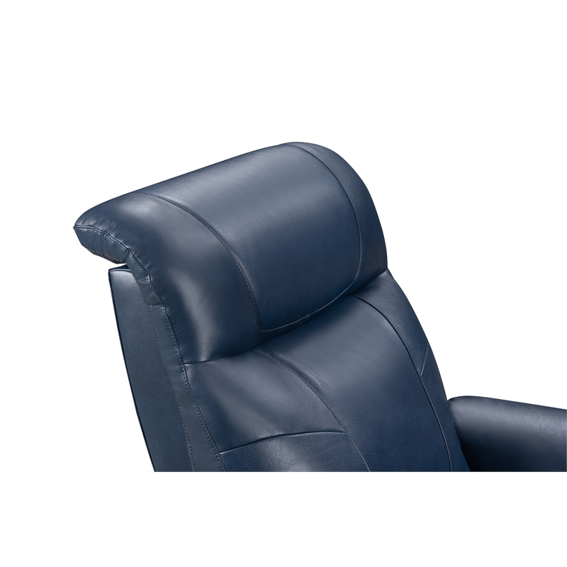 Barcalounger Leighton Power Lift Recliner in Marco Navy Blue