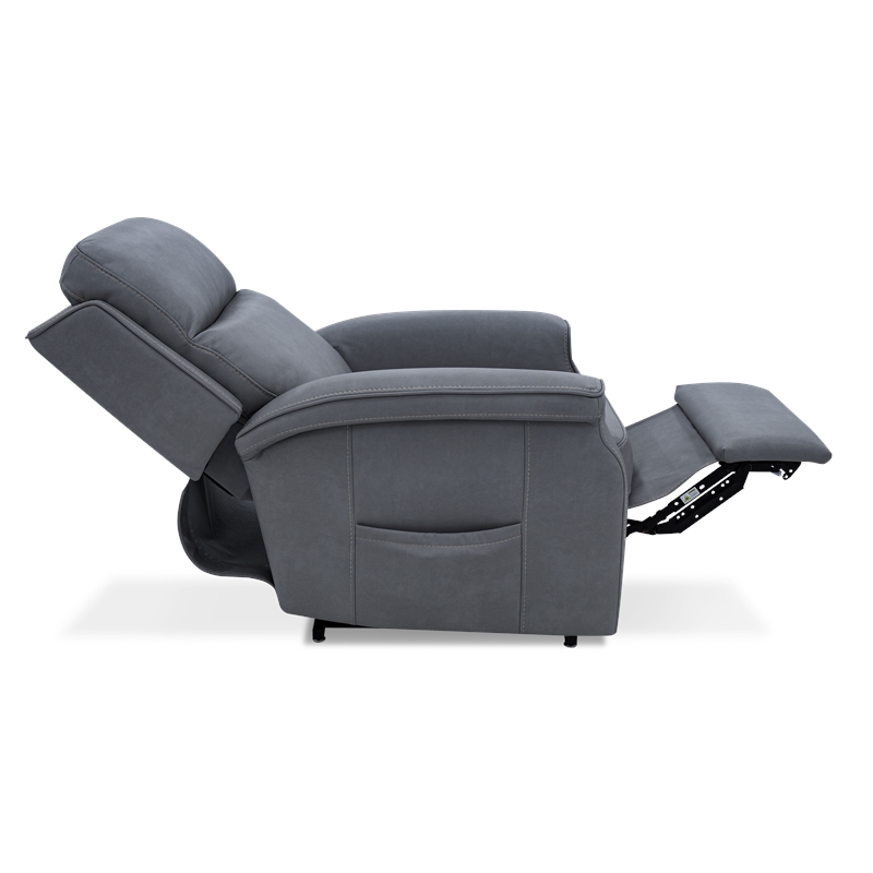 Barcalounger Lena Power Lift Recliner w/2 Zone Heat in Cappriccio Slate