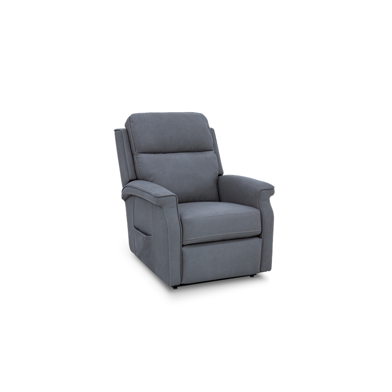 Barcalounger Lena Power Lift Recliner w/2 Zone Heat in Cappriccio Slate
