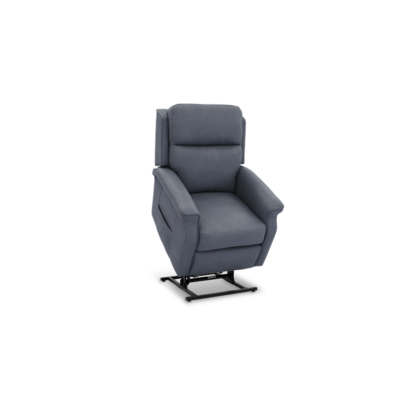 Barcalounger Lena Power Lift Recliner w/2 Zone Heat in Cappriccio Slate