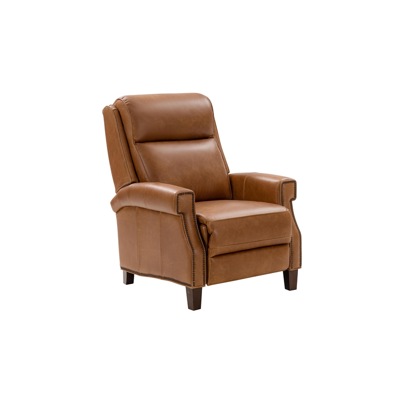 Barcalounger Byron Power Recliner w/Head Rest & Lumbar in Chaps Saddle