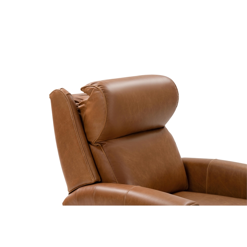 Barcalounger Byron Power Recliner w/Head Rest & Lumbar in Chaps Saddle