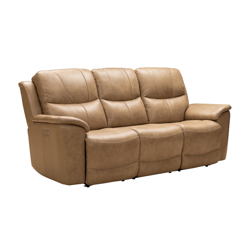 Barcalounger Kaden Power Reclining Sofa in Elliott Taupe