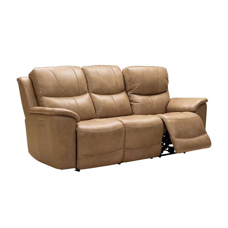 Barcalounger Kaden Power Reclining Sofa in Elliott Taupe