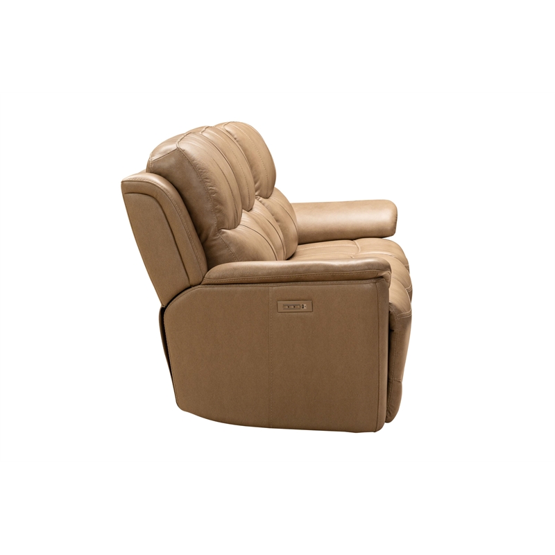 Barcalounger Kaden Power Reclining Sofa in Elliott Taupe