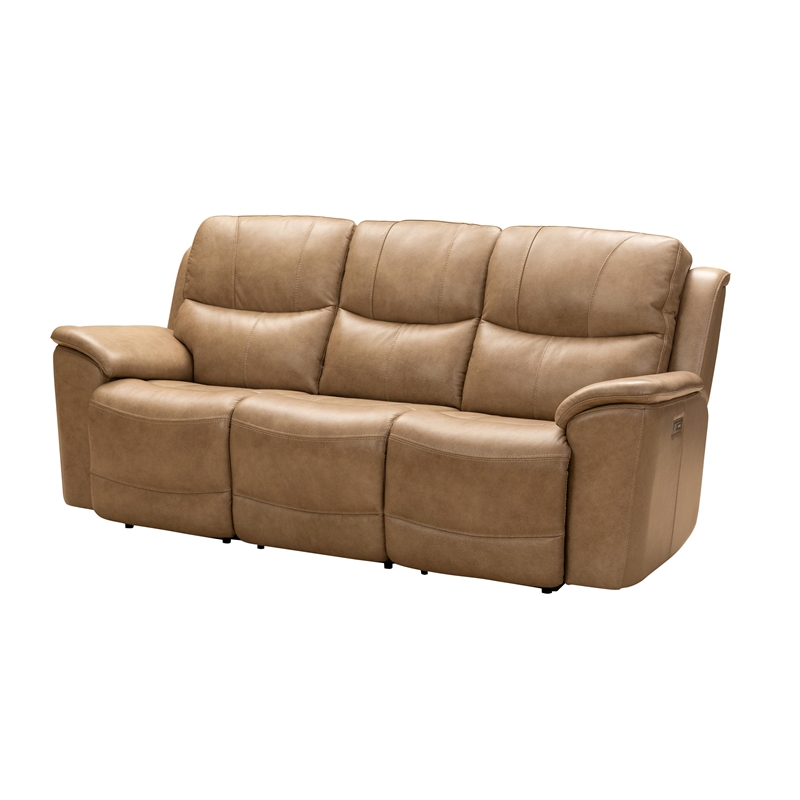 Barcalounger Kaden Power Reclining Sofa in Elliott Taupe